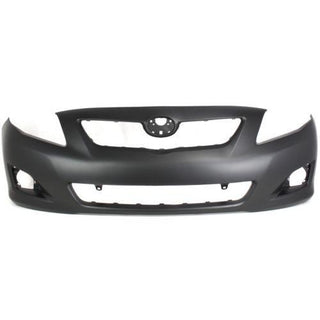 2009-2010 Toyota Corolla Front Bumper Cover, Primed, w/o Spoiler Hole - Classic 2 Current Fabrication