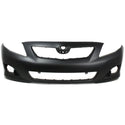 2009-2010 Toyota Corolla Front Bumper Cover, Primed, w/ Spoiler Hole - Classic 2 Current Fabrication