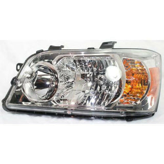 2007 Toyota Highlander Head Light LH, Lens And Housing.