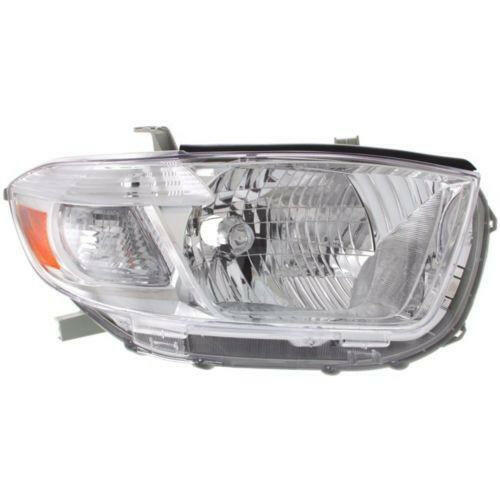 2008-2010 Toyota Highlander Head Light RH, Lens And Housing.