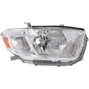 2008-2010 Toyota Highlander Head Light RH, Lens And Housing.