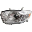 2008-2010 Toyota Highlander Head Light LH, Lens/Housing, Base/Limited/SE.