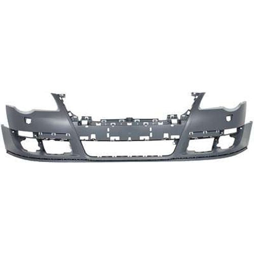 2006-2010 Volkswagen Passat Front Bumper Cover, Primed, W/Headlamp Washer W/O Parking Aid - Classic 2 Current Fabrication
