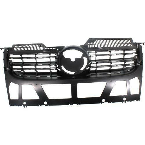 2005-2010 Volkswagen Jetta Grille, Matte Black (CAPA).