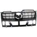 2005-2010 Volkswagen Jetta Grille, Matte Black (CAPA).