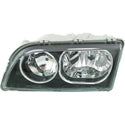 2003-2004 Volvo S40 Head Light LH, Assembly, With Black Bezel.