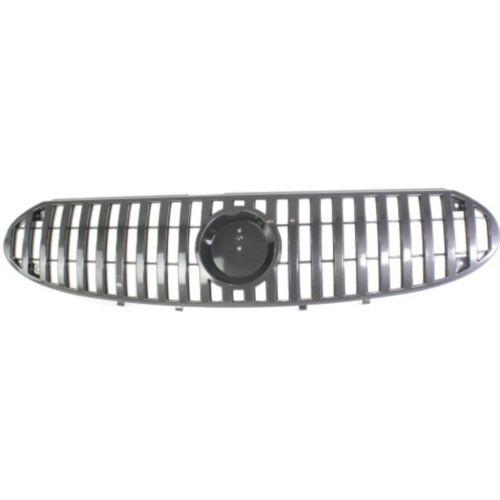 2002-2007 Buick Rendezvous Grille, Silver Black - Classic 2 Current Fabrication