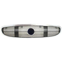 2003-2005 Buick Century Grille, Chrome Shell/Silver Black Insert - Classic 2 Current Fabrication