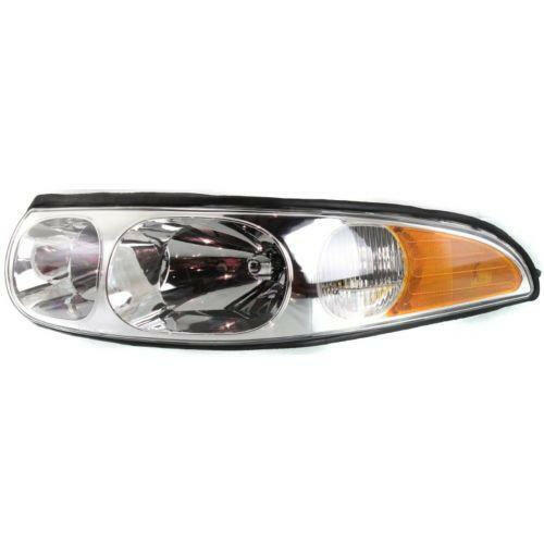 2000 Buick Lesabre Head Light LH, Smooth High Beam Surface, Limited.