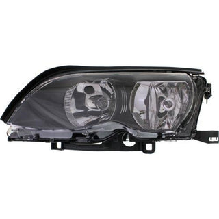 2002-2005 BMW 3-Series Head Light LH, Assembly, Halogen, Black Interior - Classic 2 Current Fabrication