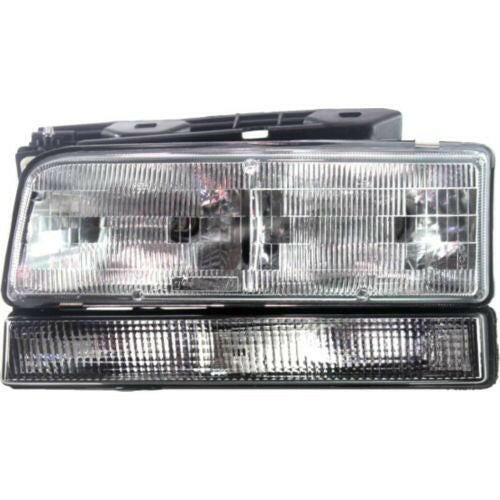 1999-2001 BMW 7 Series Head Light LH, Assembly, Halogen.