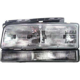 1999-2001 BMW 7 Series Head Light LH, Assembly, Halogen.