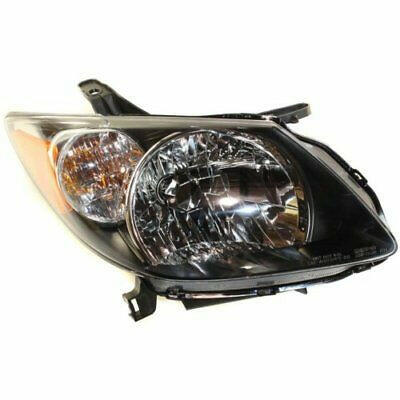 2003-2004 Pontiac Vibe Head Light RH, Assembly, Black Interior.