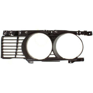 1989-1994 BMW 5 Series Grille RH, Insert, Gray.