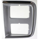 1985-1991 Chevy Van Headlight Door LH, With Dual Head Lights.