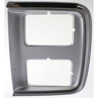 1985-1991 Chevy Van Headlight Door LH, With Dual Head Lights.