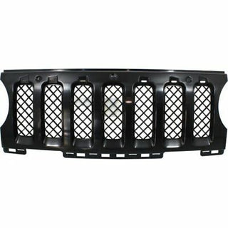 2011-2015 Jeep Patriot Grille Insert, Black - Capa - Classic 2 Current Fabrication