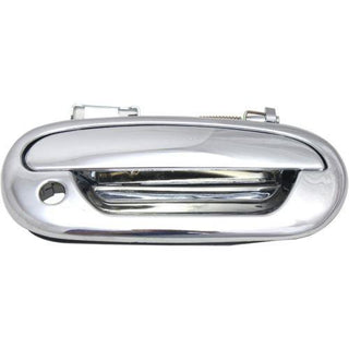 1997-2004 F-250 Pickup Front Door Handle RH, Outside, All Chrome, W/ Keyhole.