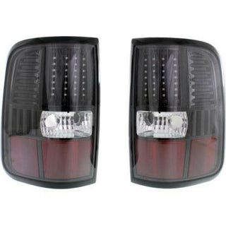 2004-2006 F-250 Pickup Clear Tail Lamp, Led Design, side, Exc.Heritage.