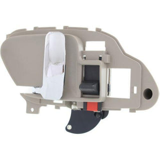 1995-2002 Chevy C/K Pickup Front Door Handle LH, chrme Lvr+light Beige Hsg..