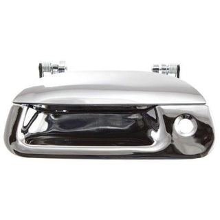 1997-2007 F-250 Pickup Tailgate Handle, All Chrome, W/Keyhole, W/Tailgate Lock - Classic 2 Current Fabrication