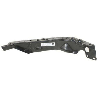 2009-2014 Nissan Maxima Radiator Support LH, Black, Steel.