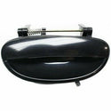 1999-2002 Daewoo Nubira Rear Door Handle RH, Outside, Smooth Black.