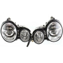 1996-1999 Mercedes-Benz E-Class Projector Head Light Set, Assembly.