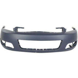 2014-2015 Chevy Impala Front Bumper Cover, Primed, w/ Fog Lamp Holes.