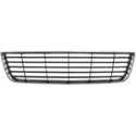 2006-2011 Chevy Impala Front Bumper Grille, Chrome/primed Insert.