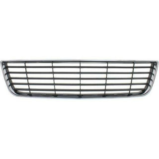 2006-2011 Chevy Impala Front Bumper Grille, Chrome/primed Insert.