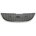 2001-2004 Chrysler Town & Country Grille, Chrome Shell/Dark Gray.