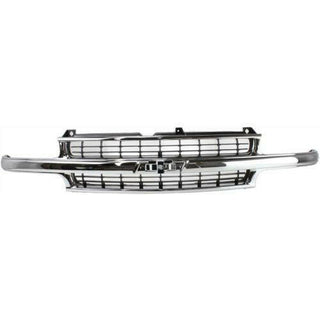 2000-2006 Chevy Tahoe Grille, Cross Bar Insert W/Center bar.