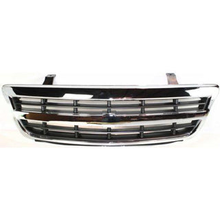 2001-2005 Chevy Venture Grille, Chrome Shell/Black - Classic 2 Current Fabrication
