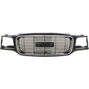 1992-2000 GMC Yukon Grille Chrome And Black - Classic 2 Current Fabrication
