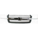 2003-2006 Chevy Avalanche Grille, Mesh, Textured Gray.