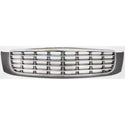 2000-2005 Cadillac Deville Grille, Chrome Shell/gray - Classic 2 Current Fabrication