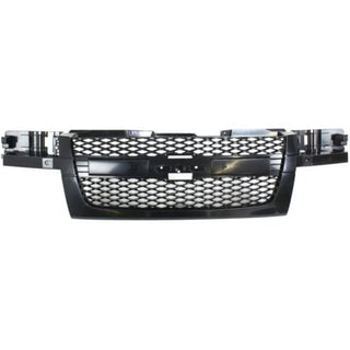 2004-2012 Chevy Colorado Grille, Mesh Insert, Dark Gray (CAPA) - Classic 2 Current Fabrication