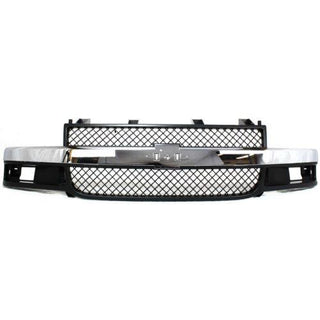 2003-2015 Chevy Express Van Grille, Dark Gray - Classic 2 Current Fabrication
