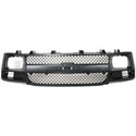 2003-2015 Chevy Express Van Grille, Black - Classic 2 Current Fabrication