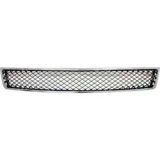 2007-2014 Chevy Tahoe Grille, Lower, Chrome Shell/Black.