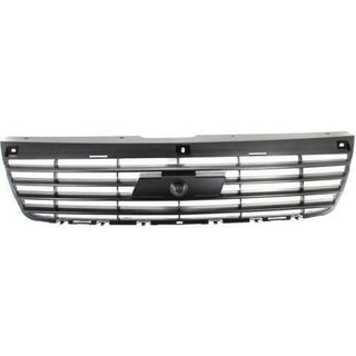 2006-2008 Chevy Malibu Grille, Upper, Black.