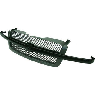 2003-2007 Chevy Silverado 1500 Grille, Mesh, Black - Classic 2 Current Fabrication