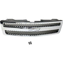 2007-2011 Chevy Silverado 1500 Grille, With Chrome Frame.