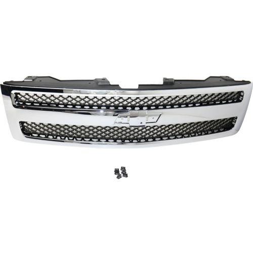 2007-2011 Chevy Silverado 1500 Grille, With Chrome Frame - Classic 2 Current Fabrication