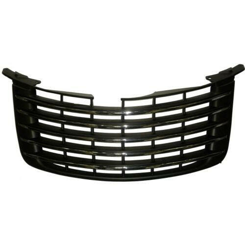 2004-2006 Dodge Durango Grille, Chrome Shell/Black.