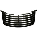 2004-2006 Dodge Durango Grille, Chrome Shell/Black - Classic 2 Current Fabrication