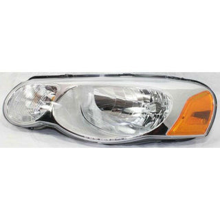 2004-2006 Chrysler Sebring Head Light LH, Halogen, Sedan/convertible.