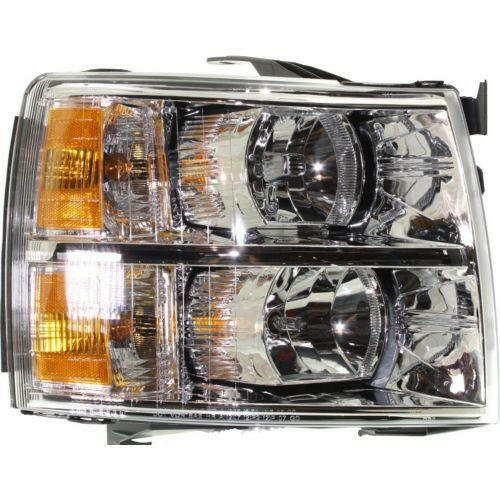 2007-2014 Chevy Silverado Head Light RH, Composite, Assembly, Halogen.