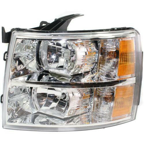 2007-2014 Chevy Silverado Head Light LH, Composite, Assembly, Halogen.